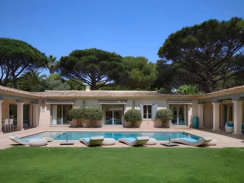 Ramatuelle - VILLA PASSADE : Domaine avec deux villas, piscine et tennis à proximité des plages – Ramatuelle