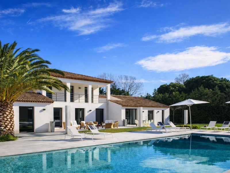 VILLA HERMES : Villa contemporaine avec piscine à proximité de la plage – Saint-Tropez