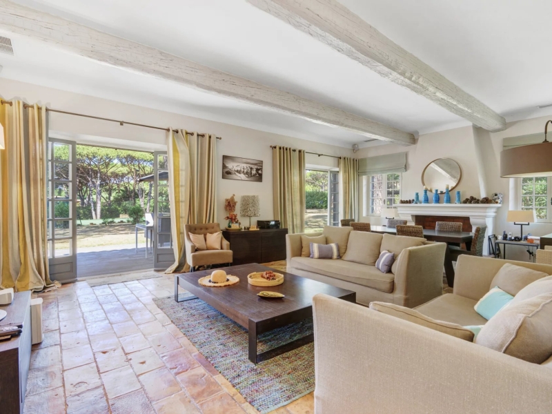 Ramatuelle - VILLA PASSADE : Domaine avec deux villas, piscine et tennis à proximité des plages – Ramatuelle